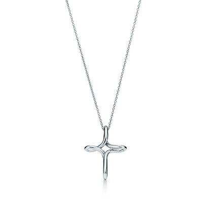 [Stellar jewels]CROSS NECKLACE STERLING SILVER MATERIAL