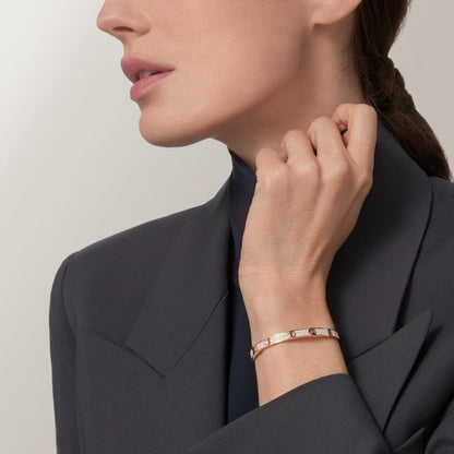 [Stellar Jewelry]LOVE BRACELET 4.8MM DIAMOND-PAVED