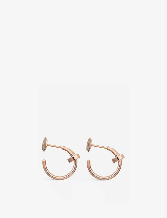 [Stellar Jewelry]JUSTE EARRINGS PINK GOLD