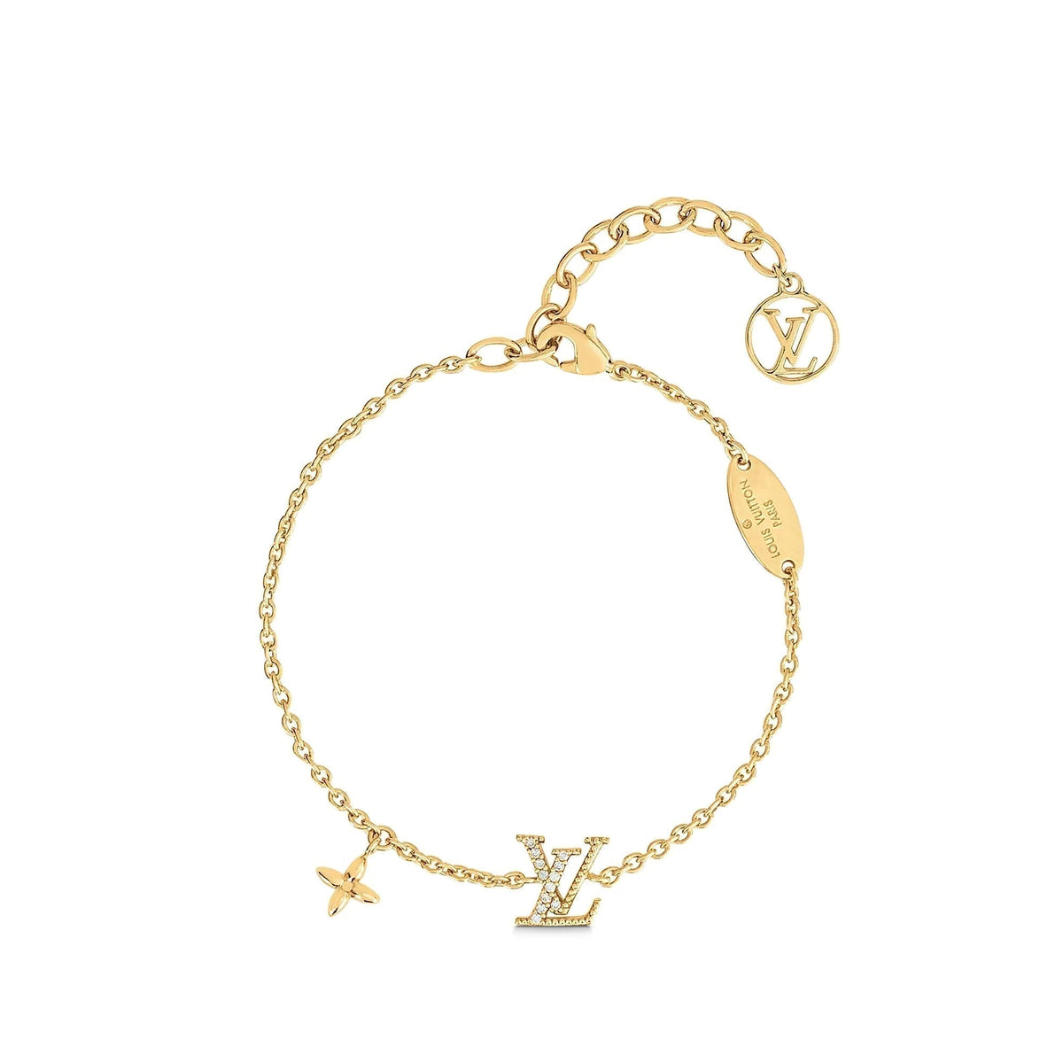 [Stellar Jewelry]LOGO STAR MOTIF GOLD BRACELET