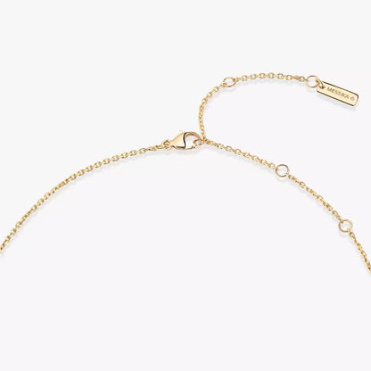 [Stellar Jewelry]Lucky Eye Diamond Necklace in  Gold and Turquoise
