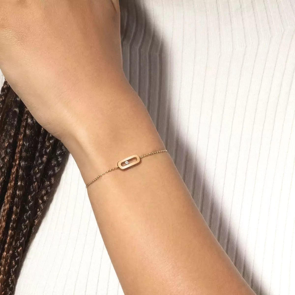 [Stellar Jewelry]Move Uno Diamond Bracelet