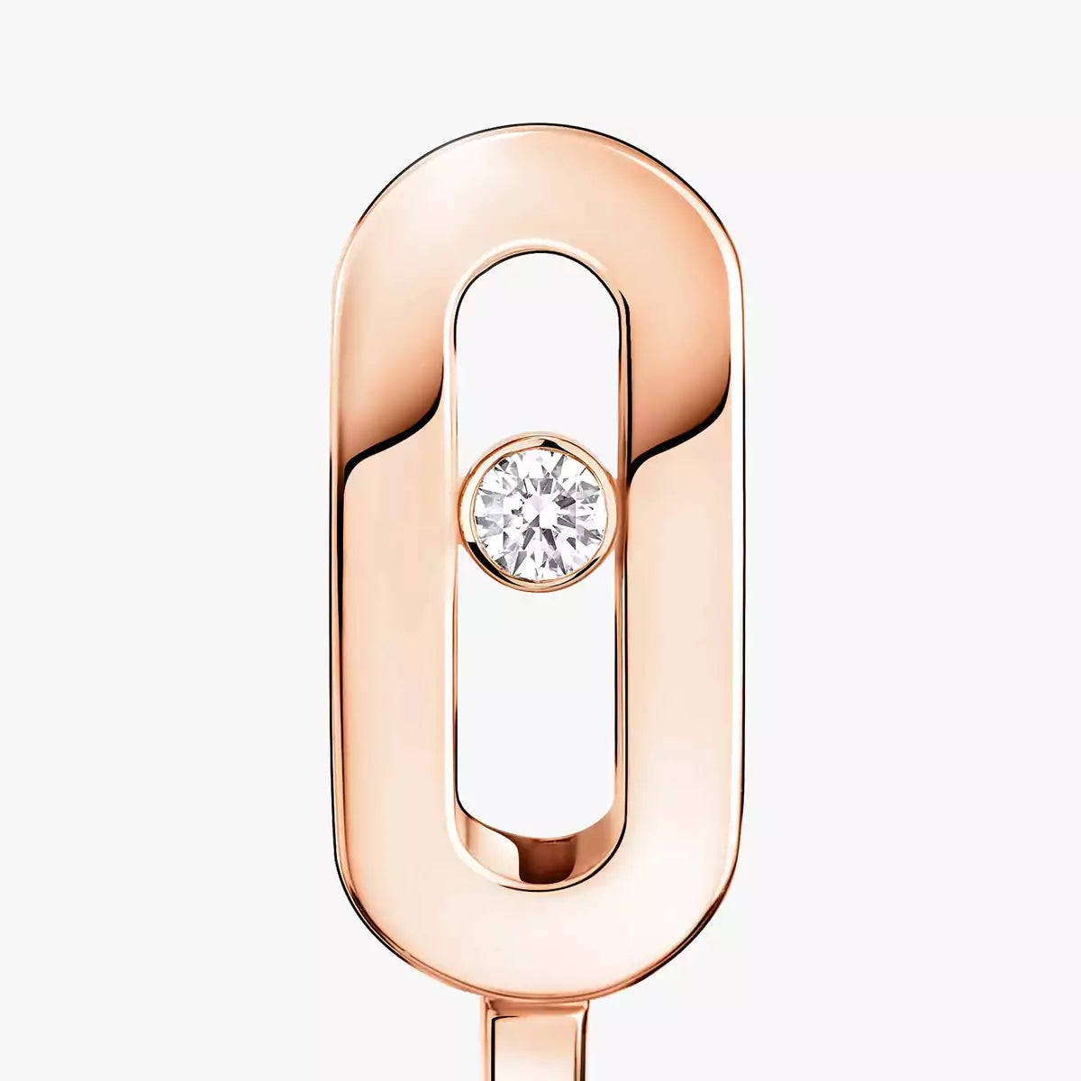 [Stellar Jewelry]Diamond Mini Hoop Earrings Move Classique