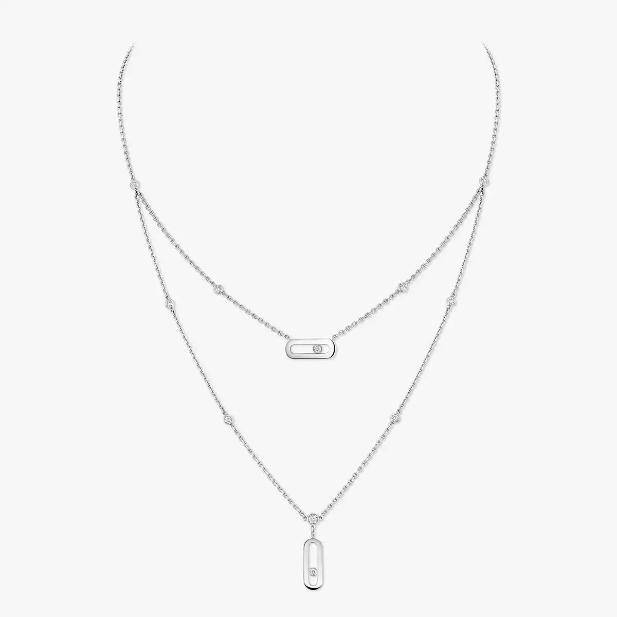 [Stellar Jewelry] Move Uno Diamond Necklace