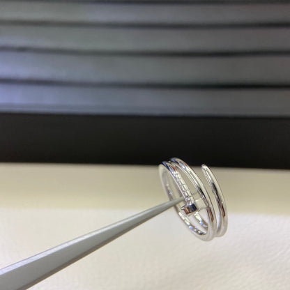[Stellar Jewelry]SMOOTH THREE-BAND NAIL RING