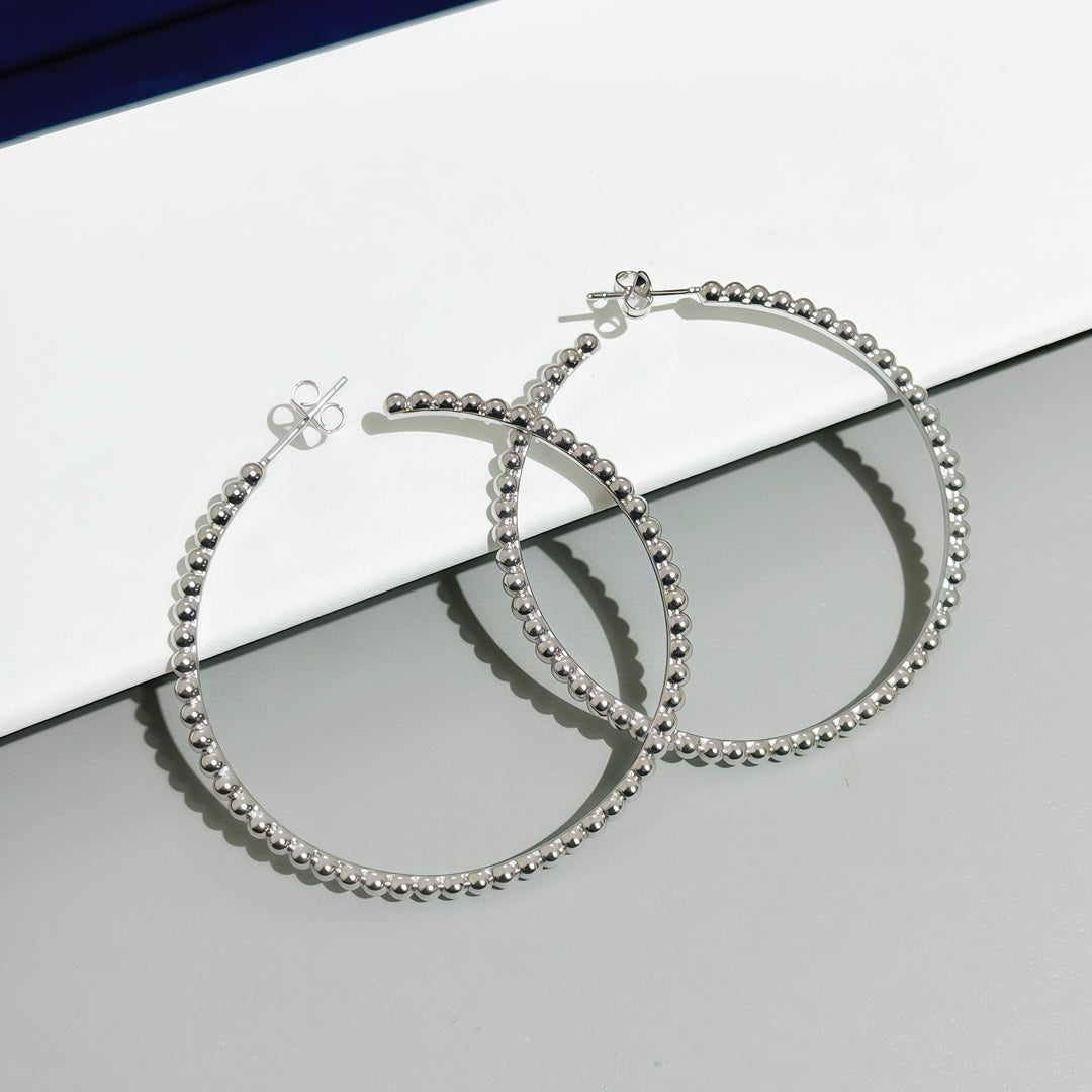 [Stellar Jewelry] SMOOTH BEAD STUD EARRINGS