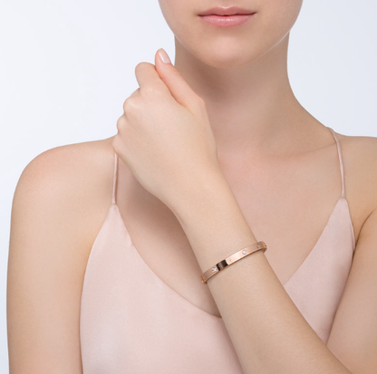 [Stellar Jewelry]LOVE BRACELET 6.1MM 4 DIAMONDS
