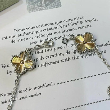 [Stellar Jewelry] CLOVER 5 MOTIF LASER BRACELET COLLECTION