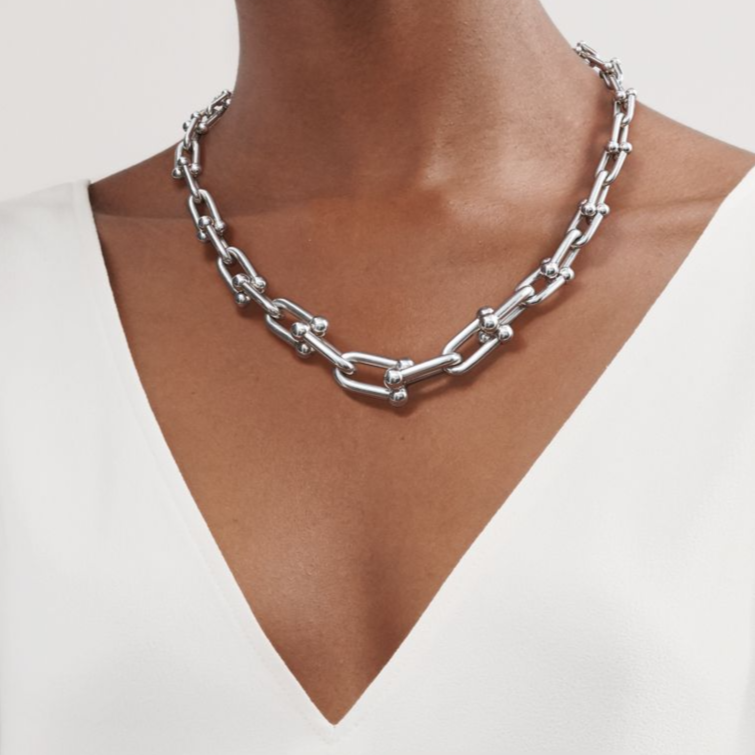[Stellar jewels]HARDWEAR SILVER CHOKER