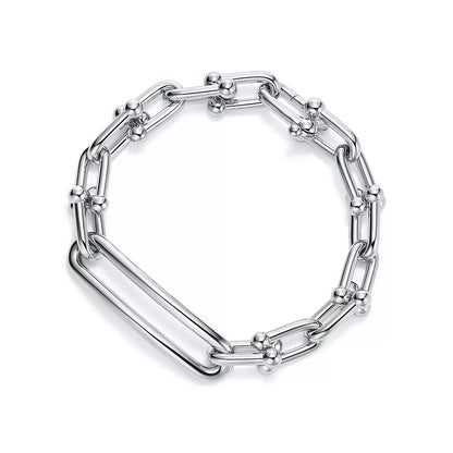 [Stellar jewels]HARDWEAR LONG CHAIN BRACELET