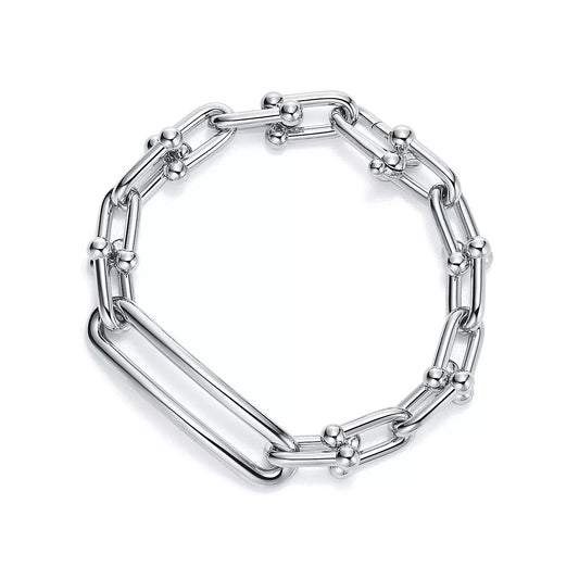 [Stellar jewels]HARDWEAR LONG CHAIN BRACELET