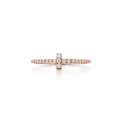 [Stellar jewels]T RING DIAMOND PINK GOLD