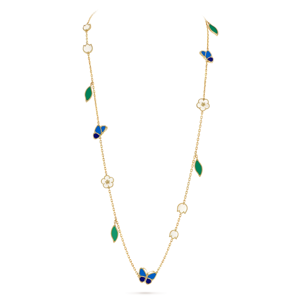 [Stellar Jewelry] 26 NEW CLOVER 15 MOTIFS LUCKY NECKLACE
