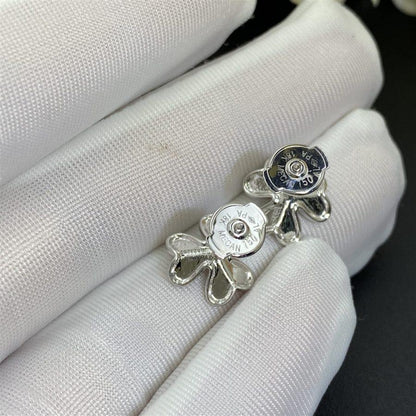 [Stellar Jewelry]FRIVOLE MINI SILVER FLOWER EARRINGS