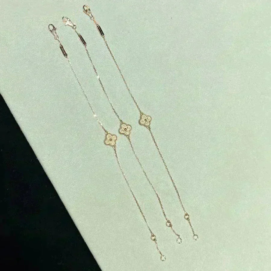 [Stellar Jewelry]CLOVER SINGLE FLOWER BRACELET