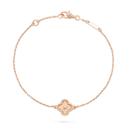 [Stellar Jewelry]CLOVER SINGLE FLOWER BRACELET