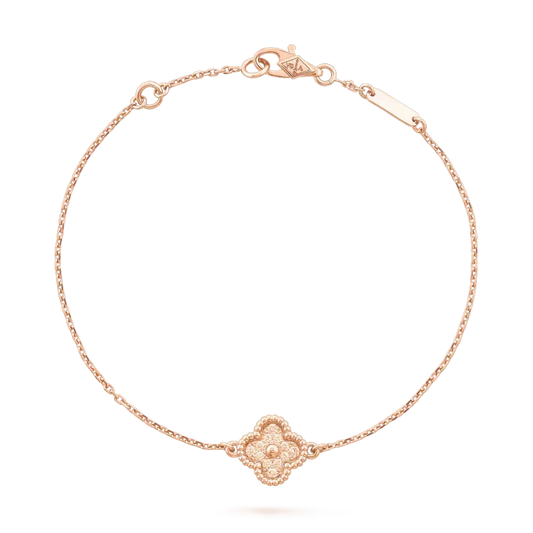 [Stellar Jewelry]CLOVER SINGLE FLOWER BRACELET