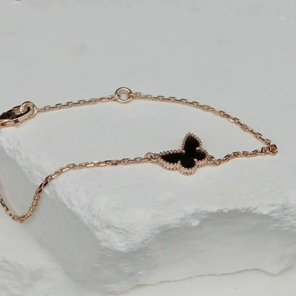 [Stellar Jewelry]BUTTERFLY ONYX  BUTTERFLY BRACELET