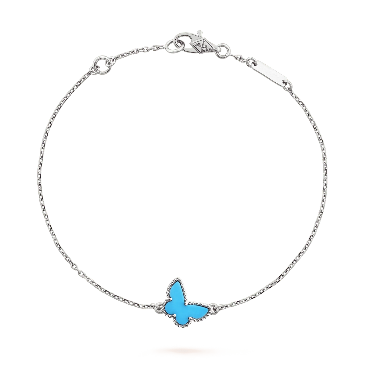 [Stellar Jewelry]BUTTERFLY TURQUOISE BUTTERFLY BRACELET SILVER