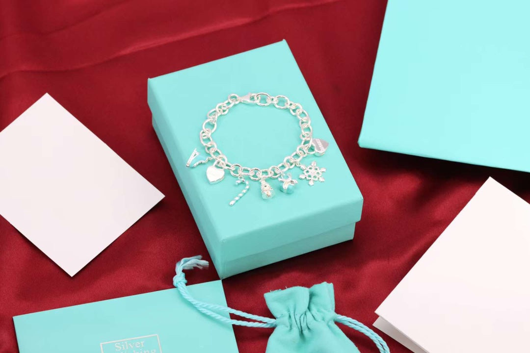 [Stellar jewels]CHRISTMAS SILVER BRACELET