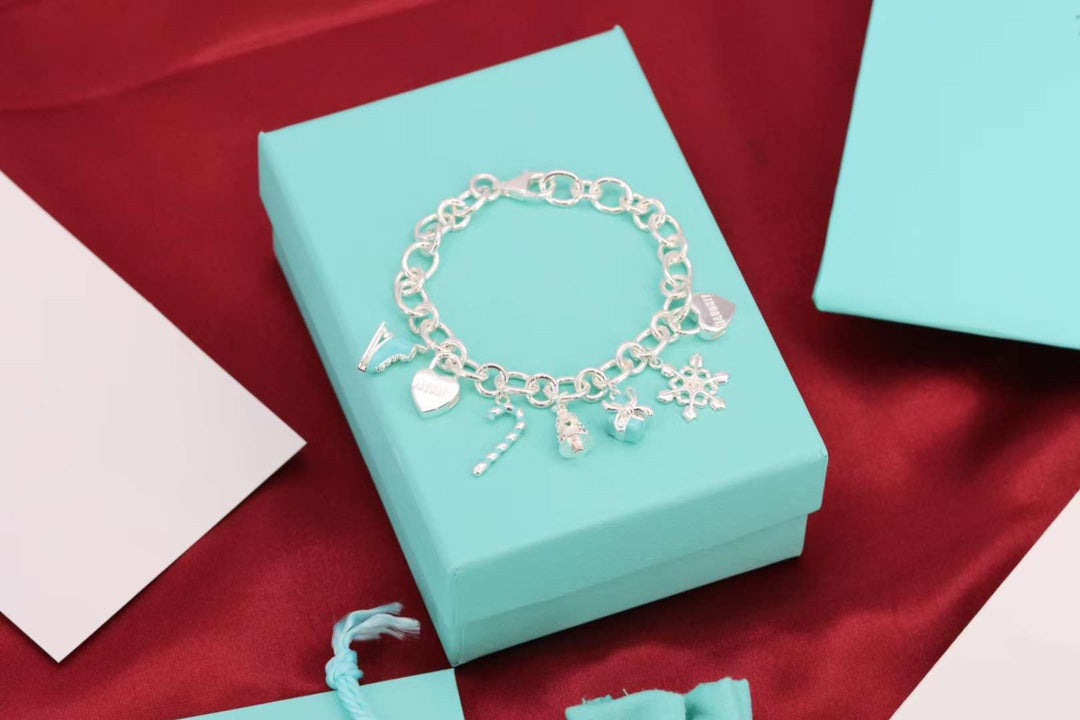 [Stellar jewels]CHRISTMAS SILVER BRACELET