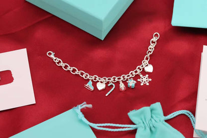 [Stellar jewels]CHRISTMAS SILVER BRACELET