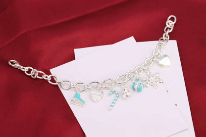 [Stellar jewels]CHRISTMAS SILVER BRACELET