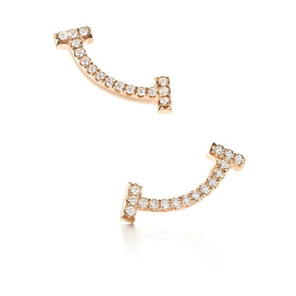 [Stellar jewels]SMILE DIAMOND EARRINGS