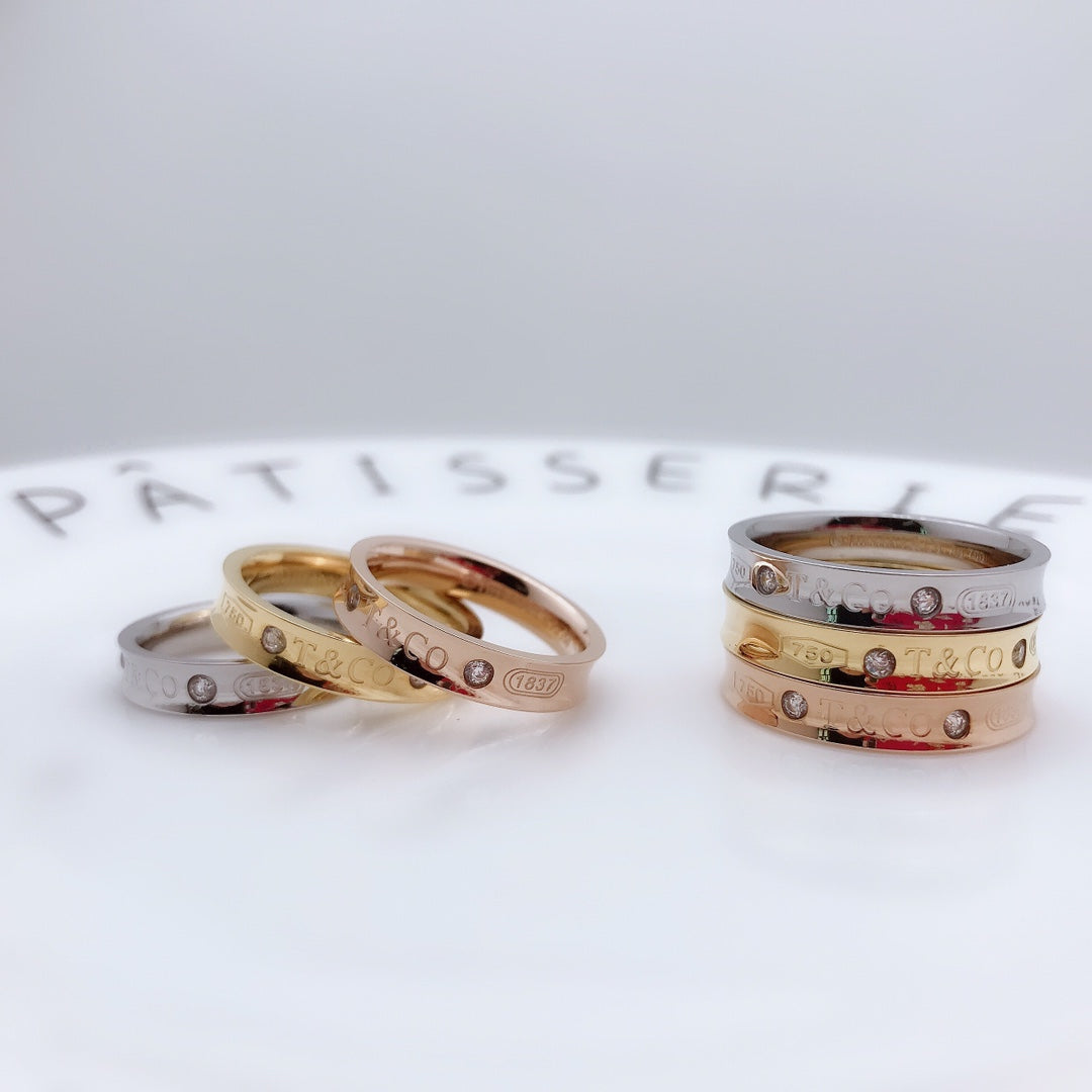 [Stellar jewels]DOUBLE DIAMOND RING