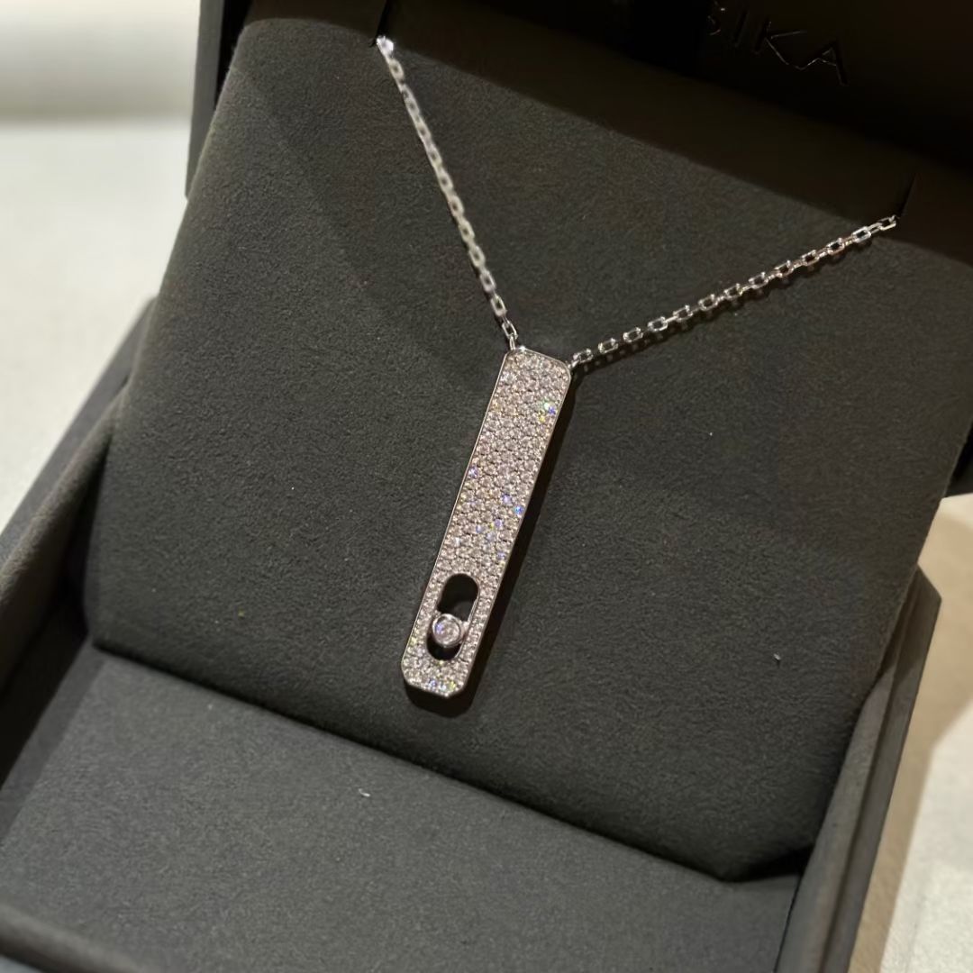 [Stellar Jewelry]MY FIRST DIAMOND PAVED NECKLACE
