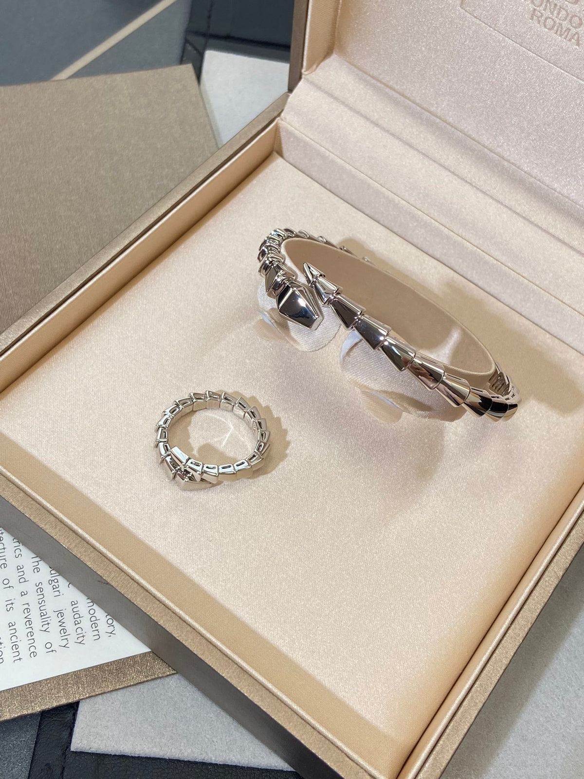 [Stellar Jewelry]SERPENTI VIPER SILVER BRACELET