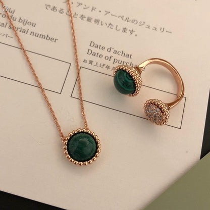 [Stellar Jewelry]PERLEE COULEURS DIAMOND ROSE GOLD BETWEEN THE FINGER RING