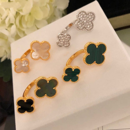 [Stellar Jewelry]CLOVER BETWEEN THE FINGER RING