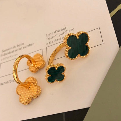 [Stellar Jewelry]CLOVER BETWEEN THE FINGER RING