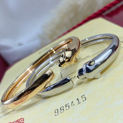 [Stellar Jewelry]PANTHERE SILVER OPEN BRACELET