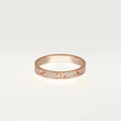 [Stellar Jewelry]LOVE RING 2.65MM DIAMOND