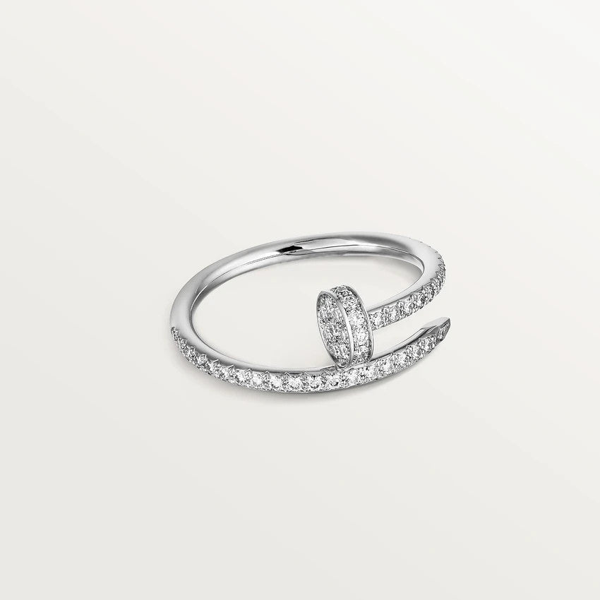 [Stellar Jewelry]JUSTE RING 1.8MM SILVER DIAMONDS