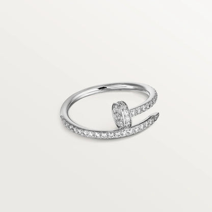 [Stellar Jewelry]JUSTE RING 1.8MM SILVER DIAMONDS