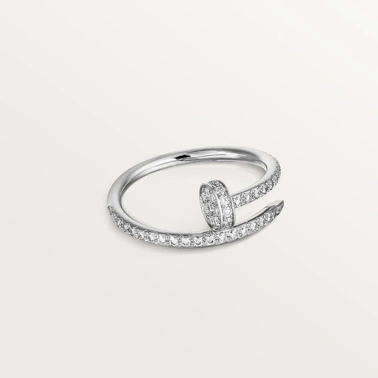 [Stellar Jewelry]JUSTE RING 1.8MM SILVER DIAMONDS
